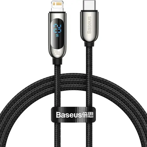 Baseus Display Series Fast Charging Cable Type C to Ip 20W
