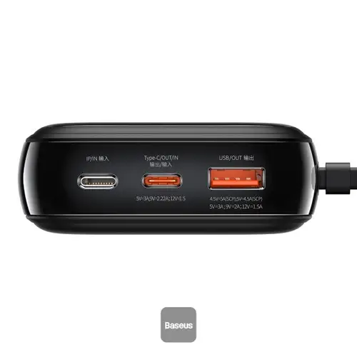 Baseus Qpow Pro+ Digital Display Fast Charge Power Bank 20000mAh - Image 2