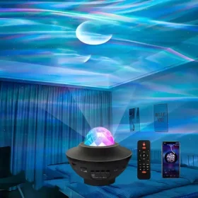 Galaxy Projector Light With Built-In Bluetooth Speaker