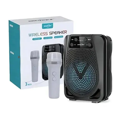 GTS-2116 Wireless Portable Speaker With Mic