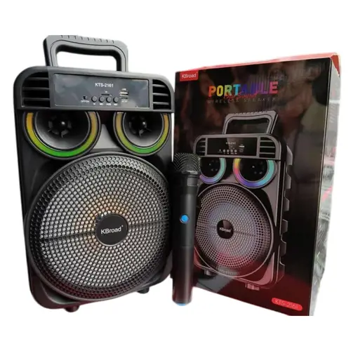 KTS-2161 Portable Bluetooth Speaker with Microphone - Image 2