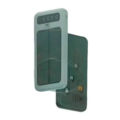 Wiwo Bird WB-S01 10000mAh Solar Power Bank - Image 2