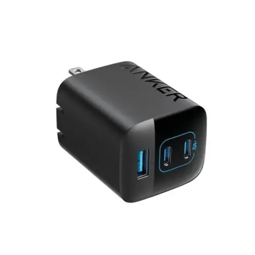 Anker 336 67w Charger 3-Port (2 Usb-C + 1 Usb-A) 2 Pin - Image 2