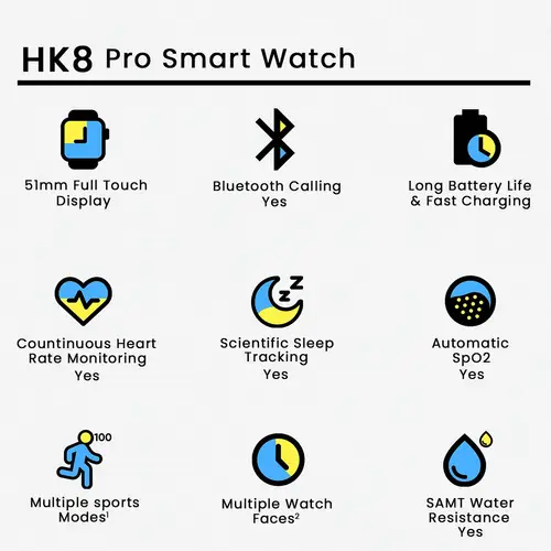 HK8 Pro Smart Watch - Image 2