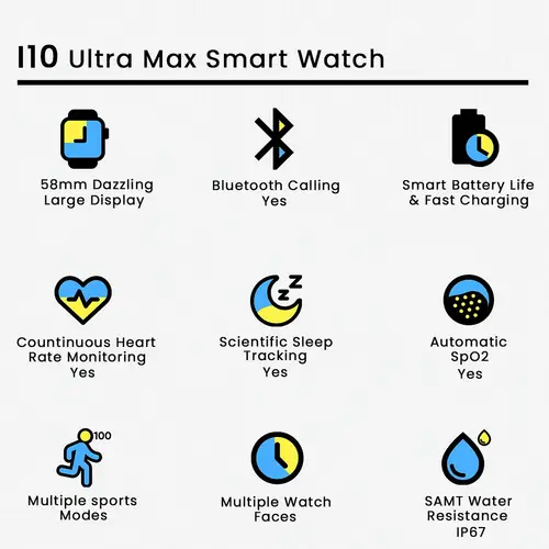i10 Ultra Max Smart Watch - Image 2