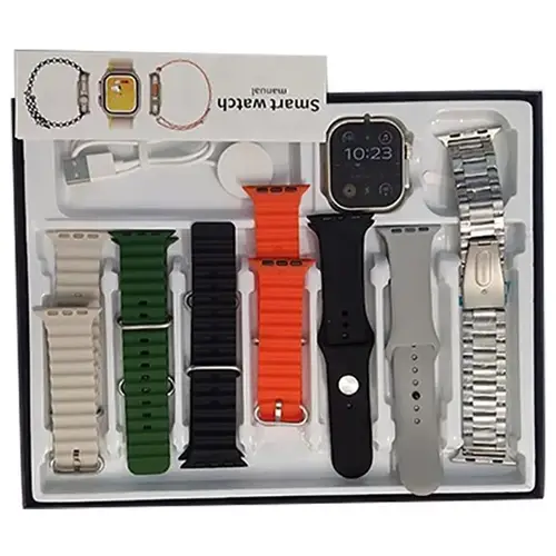 j20 ultra 2 7in 1 with earbuds smart watch - Image 2