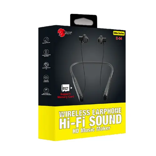 Mars Elite Series Neckband Wireless Earphones E-54 - Image 3