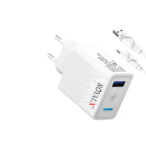 RoyalX RCH-75 33W Type-C And Lightning Charger