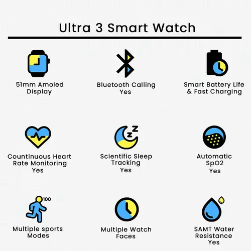 Ultra 3 Smart Watch - Image 2