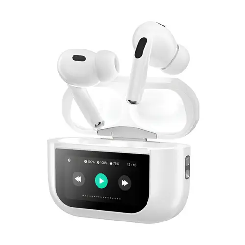 V20 touch screen Lcd Earbuds - Image 3